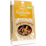 KURKUMA PLASTRY SUSZONE BIO 30 g - DARY NATURY