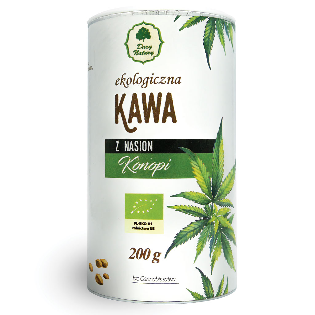 Kawa z nasion konopi bio 200 g