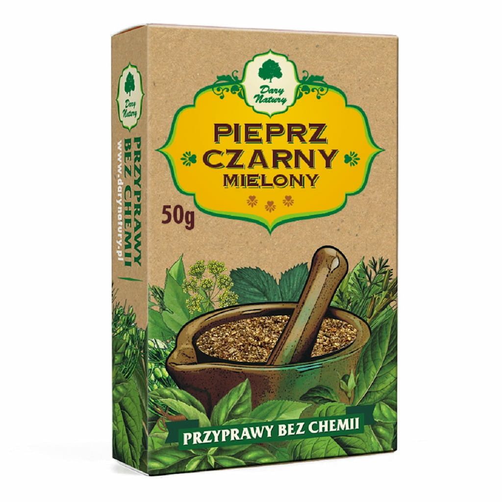 Pieprz czarny mielony 50 g