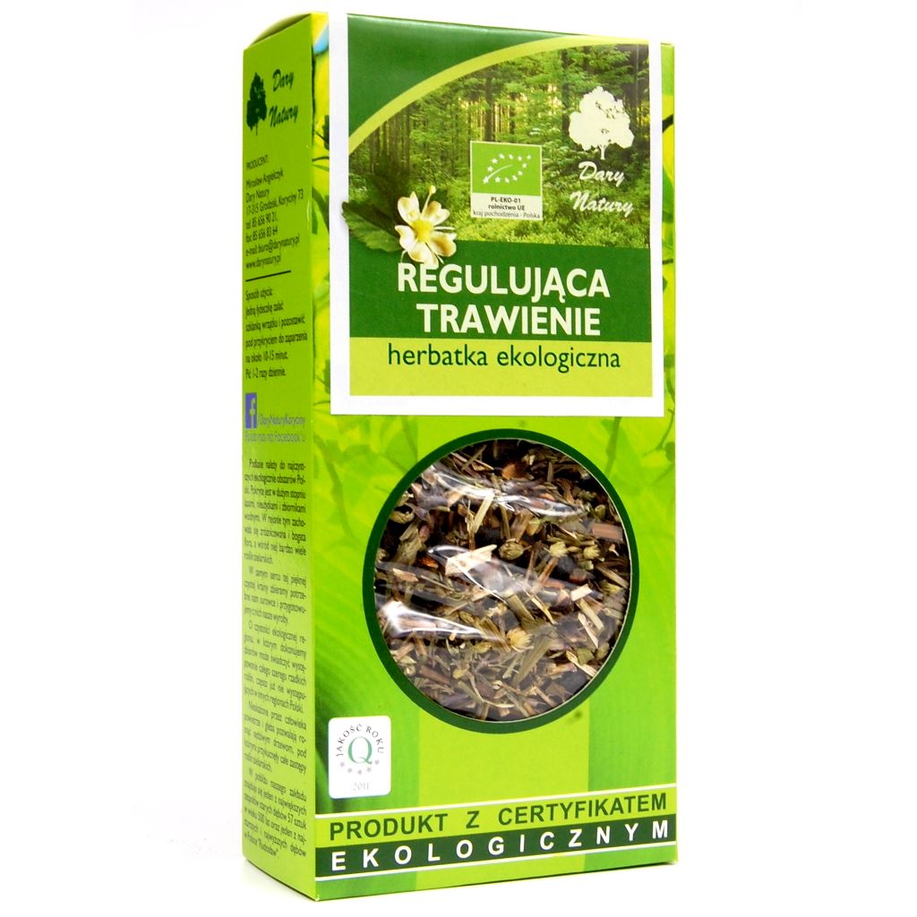 Herbatka regulująca trawienie bio 50 g