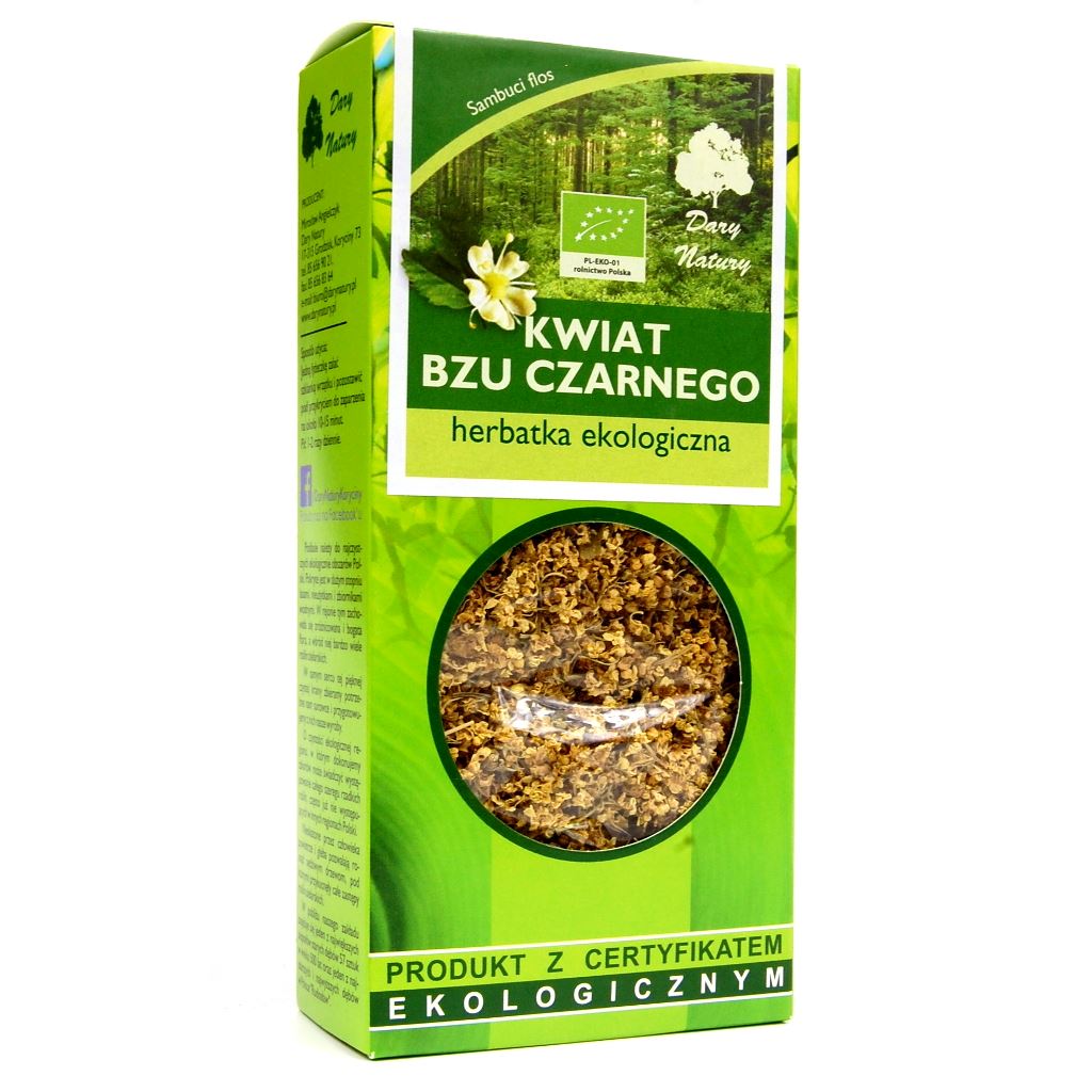 Herbatka kwiat czarnego bzu bio 50 g