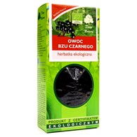 HERBATKA OWOC CZARNEGO BZU BIO 100 g - DARY NATURY