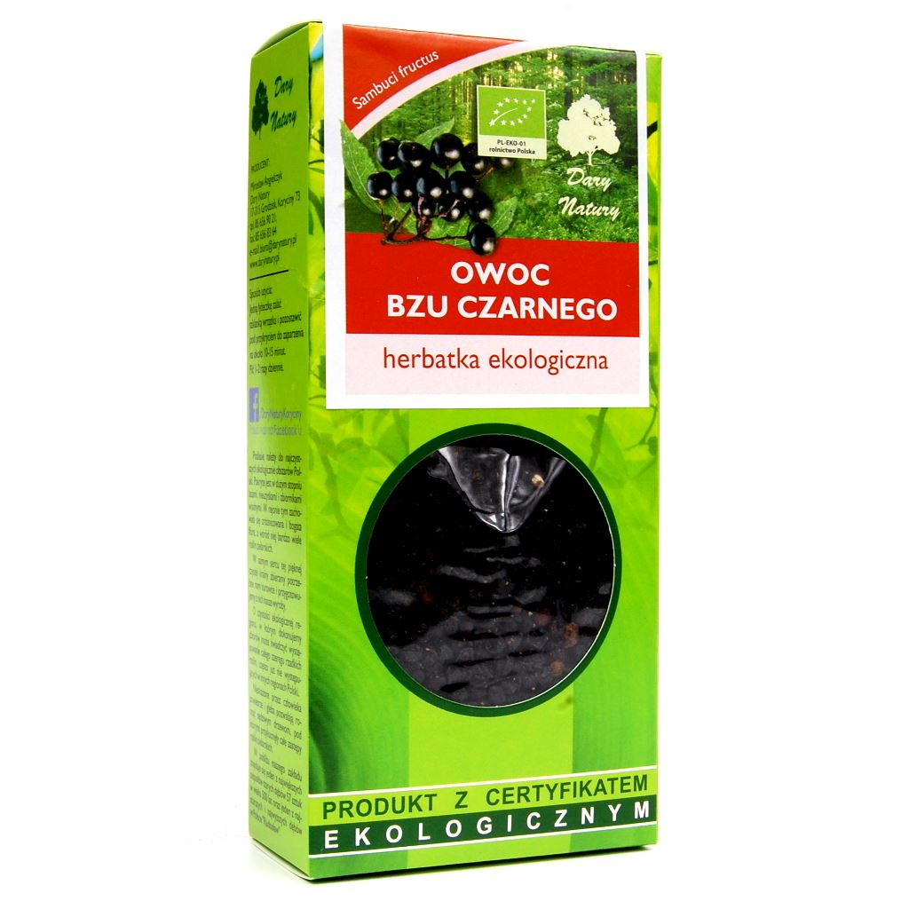 Herbatka owoc czarnego bzu bio 100 g