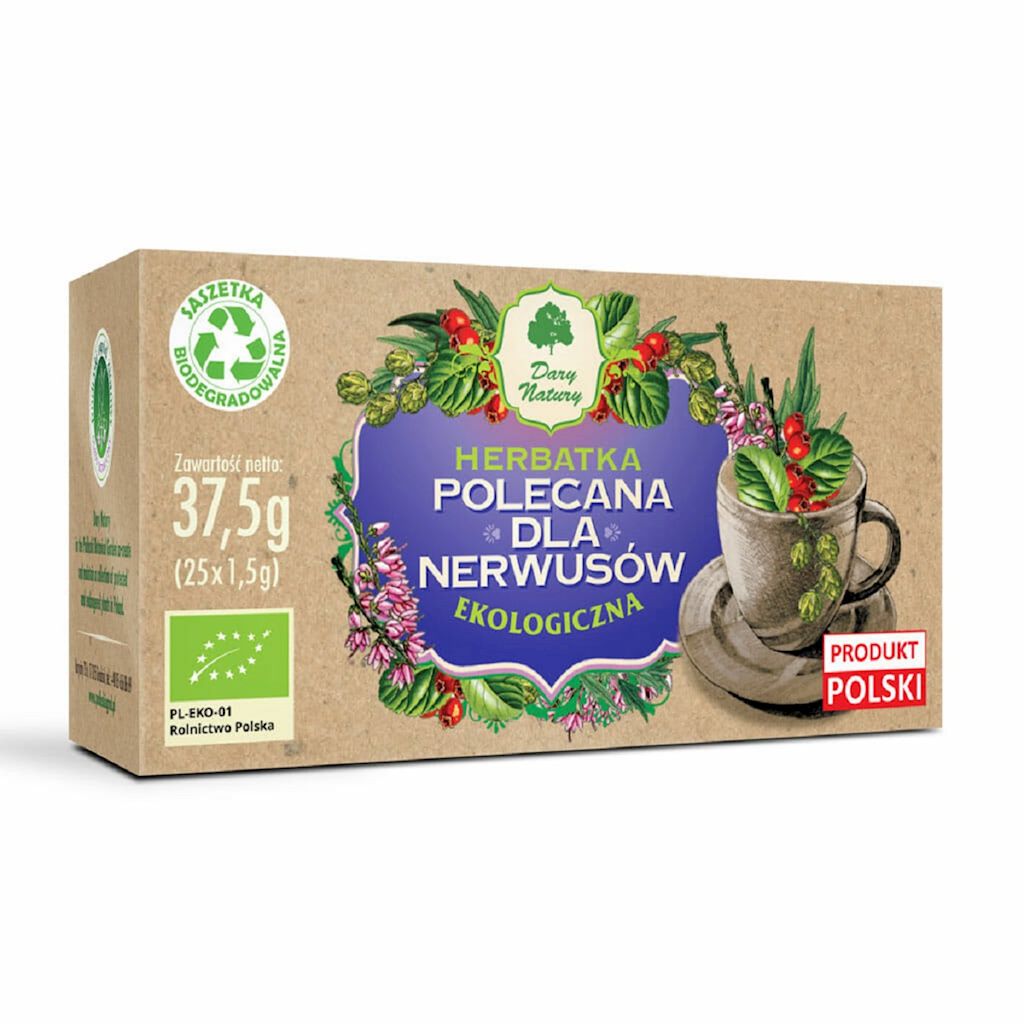 Herbatka dla nerwusów bio (25 x 1,5 g) 37,5 g