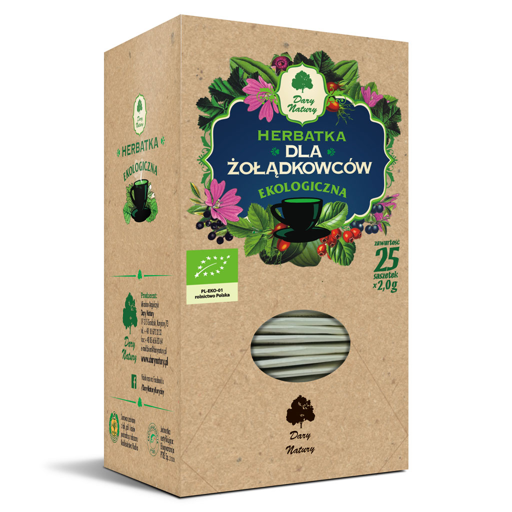 Herbatka dla żołądkowców bio (25 x 2 g) 50 g