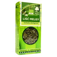 HERBATKA LIŚĆ MELISY BIO 25 g - DARY NATURY