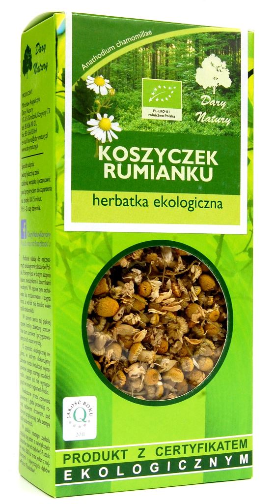 Herbatka koszyczek rumianku bio 25 g