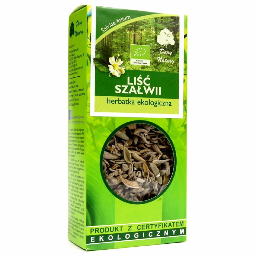 Herbatka liść szałwii bio 25 g