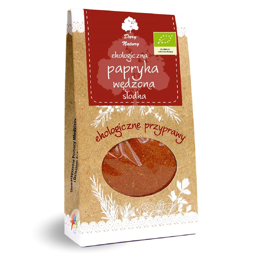 Papryka słodka wędzona bio 50 g