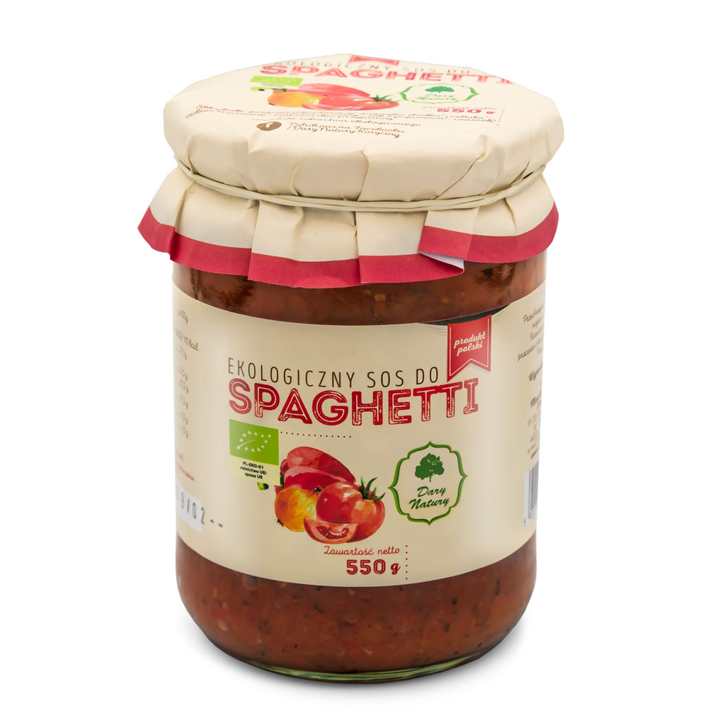Sos do spaghetti bio 550 g