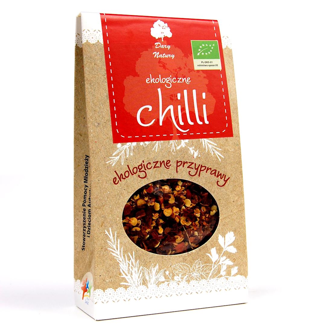 Chili płatki bio 30 g