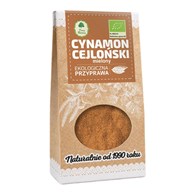 CYNAMON CEJLOŃSKI MIELONY BIO 50 g - DARY NATURY