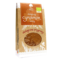 CYNAMON CEJLOŃSKI MIELONY BIO 50 g - DARY NATURY