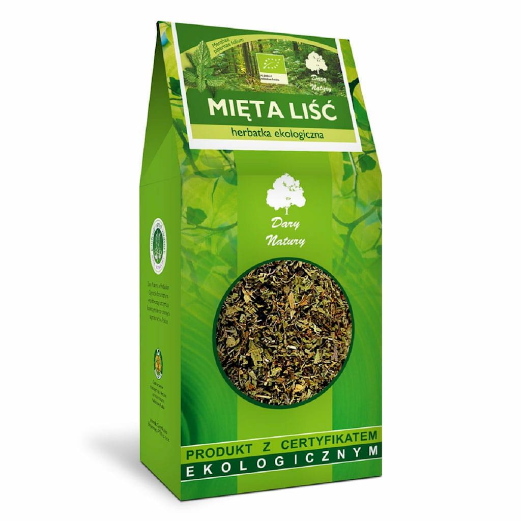 Herbatka liść mięty bio 100 g