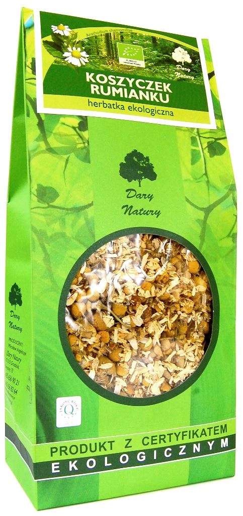 Herbatka koszyczek rumianku bio 100 g