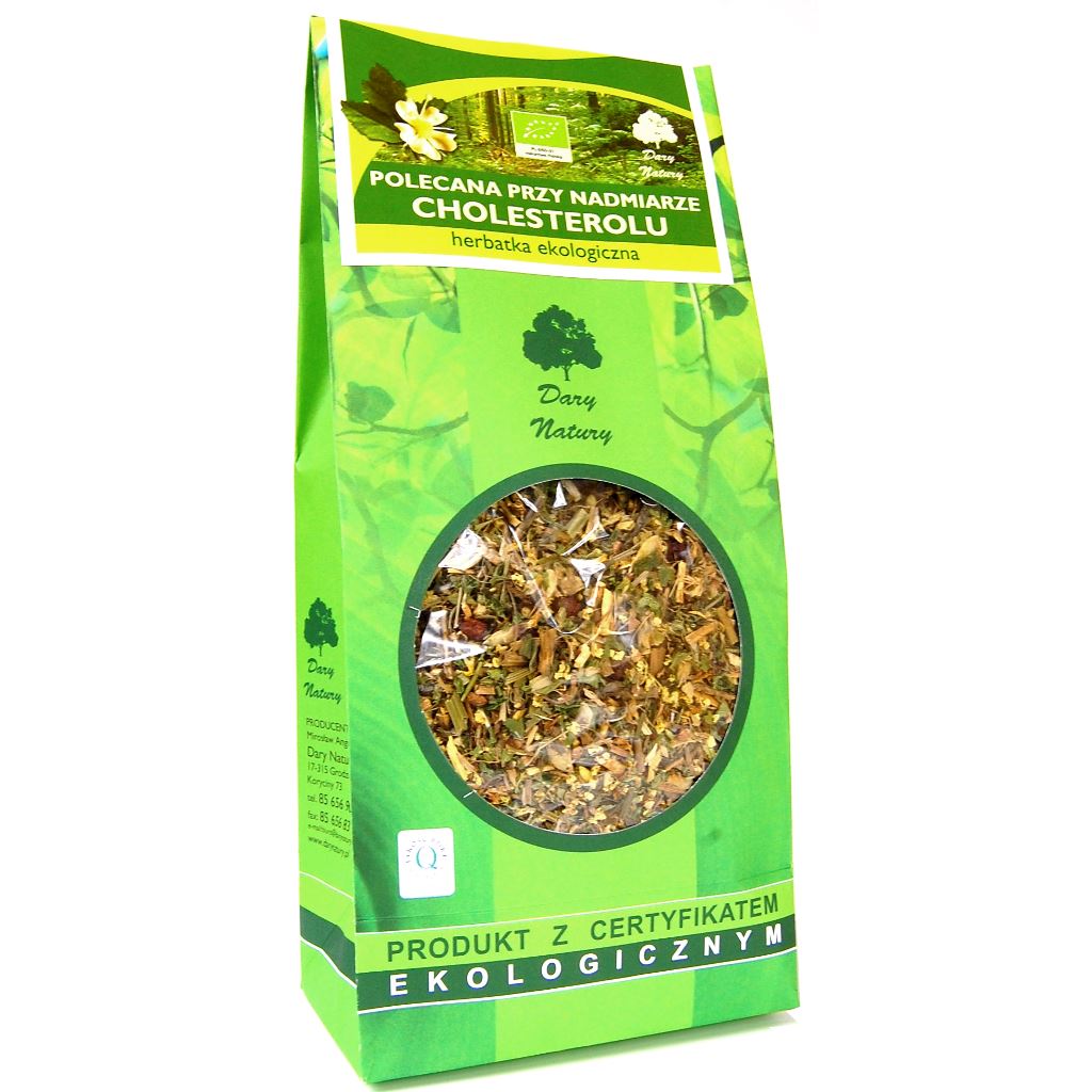 Herbatka polecana przy nadmiarze cholesterolu bio 200 g