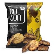 BANANY W SUROWEJ CZEKOLADZIE BIO 70 g - COCOA