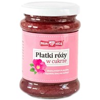 PŁATKI RÓŻY W CUKRZE 320 g - POLSKA RÓŻA