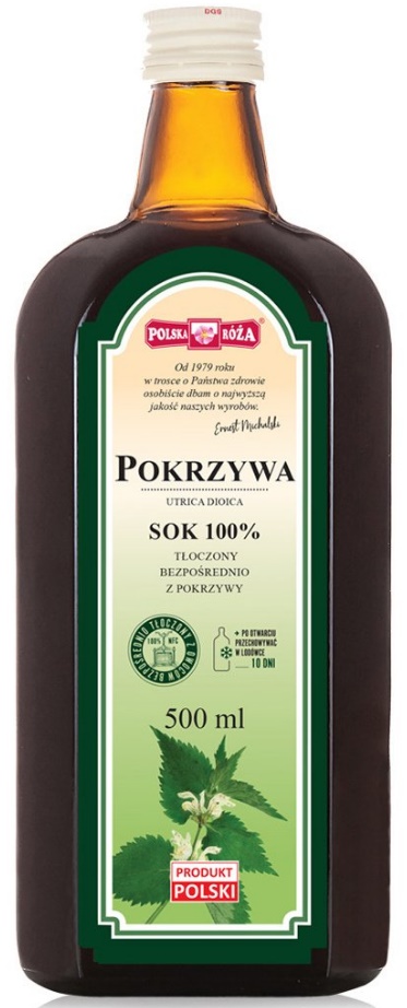 Sok z pokrzywy nfc 500 ml