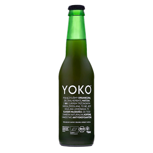 NAPÓJ Z ZIELONEJ HERBATY MATCHA CYTRUS BEZGLUTENOWY BIO 330 ml - YOKO