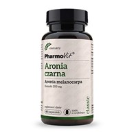 ARONIA CZARNA MELANOCARPA EKSTRAKT (200 mg) BEZGLUTENOWY 60 KAPSUŁEK - PHARMOVIT