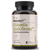 CHLORELLA DARK GREEN (1500 mg) 500 TABLETEK - PHARMOVIT (CLASSIC)