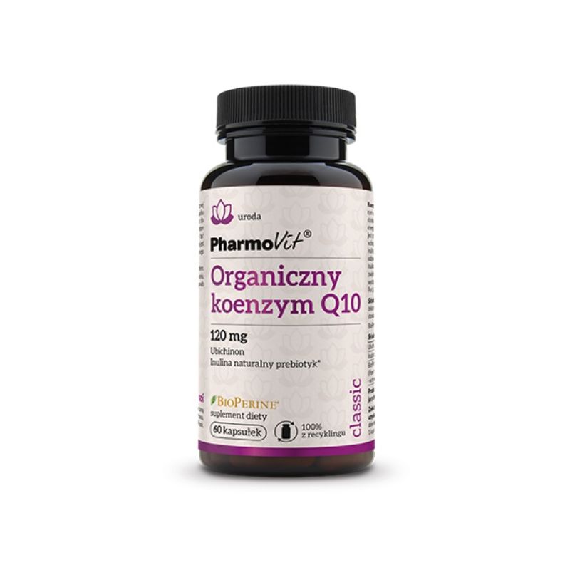 Koenzym q10 (120 mg) bezglutenowy 60 kapsułek