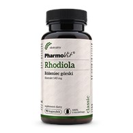 RHODIOLA (RÓŻENIEC GÓRSKI EKSTRAKT) BEZGLUTENOWY (140 mg) 90 KAPSUŁEK - PHARMOVIT (CLASSIC)
