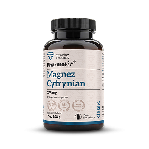 Cytrynian magnezu proszek bezglutenowy 150 g