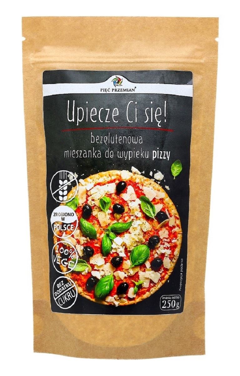 Mieszanka do wypieku pizzy bez dodatku cukrów bezglutenowa 250 g