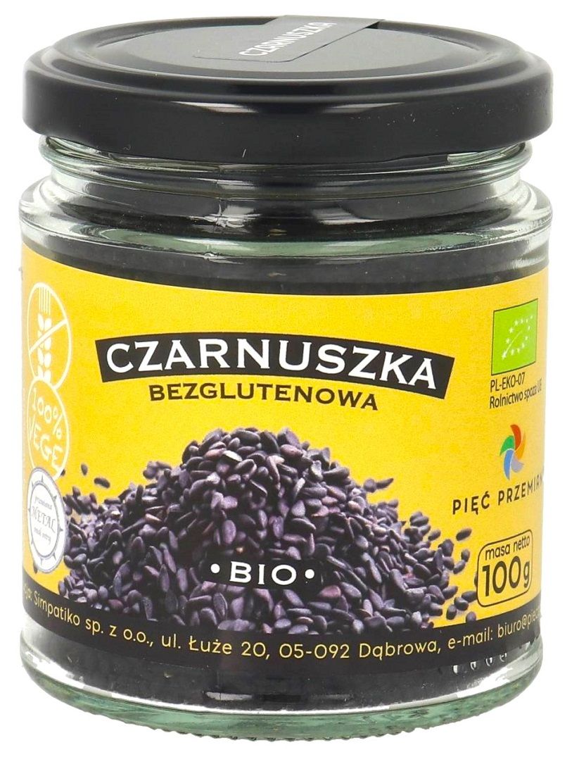 Czarnuszka bezglutenowa bio 100 g