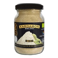 KARDAMON MIELONY BEZGLUTENOWY BIO 60 g - PIĘĆ PRZEMIAN