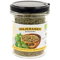 MAJERANEK SUSZONY BEZGLUTENOWY BIO 15 g - PIĘĆ PRZEMIAN