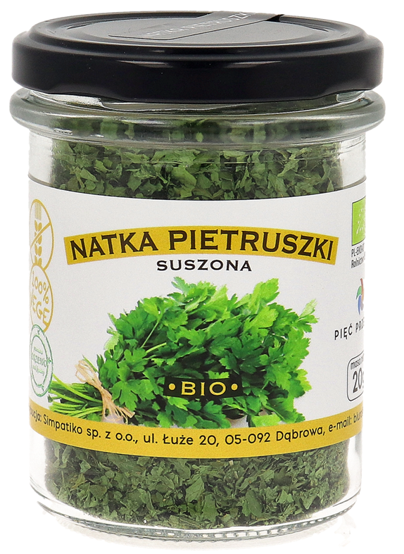 Natka pietruszki suszona bezglutenowa bio 20 g