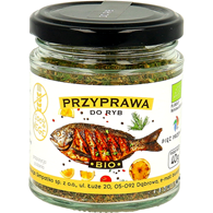 PRZYPRAWA DO RYB BEZGLUTENOWA BIO 40 g - PIĘĆ PRZEMIAN