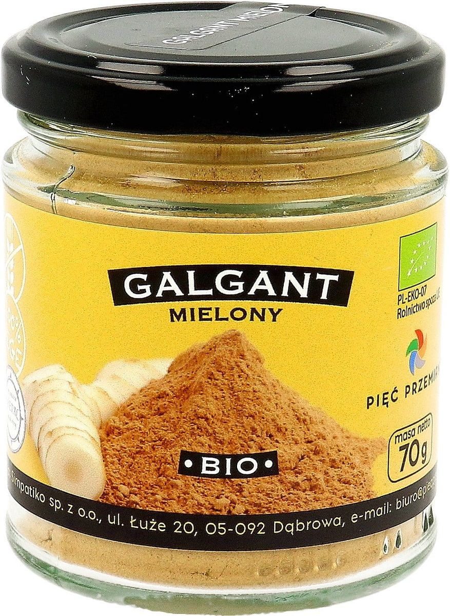 Galgant mielony bezglutenowy bio 70 g