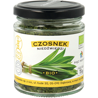 CZOSNEK NIEDŹWIEDZI BEZGLUTENOWY BIO 15 g - PIĘĆ PRZEMIAN
