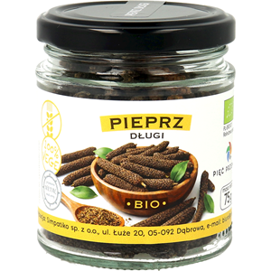 PIEPRZ DŁUGI BEZGLUTENOWY BIO 75 g - PIĘĆ PRZEMIAN