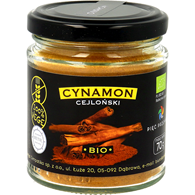 CYNAMON CEJLOŃSKI BEZGLUTENOWY BIO 70 g - PIĘĆ PRZEMIAN