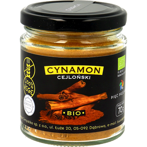 CYNAMON CEJLOŃSKI BEZGLUTENOWY BIO 70 g - PIĘĆ PRZEMIAN