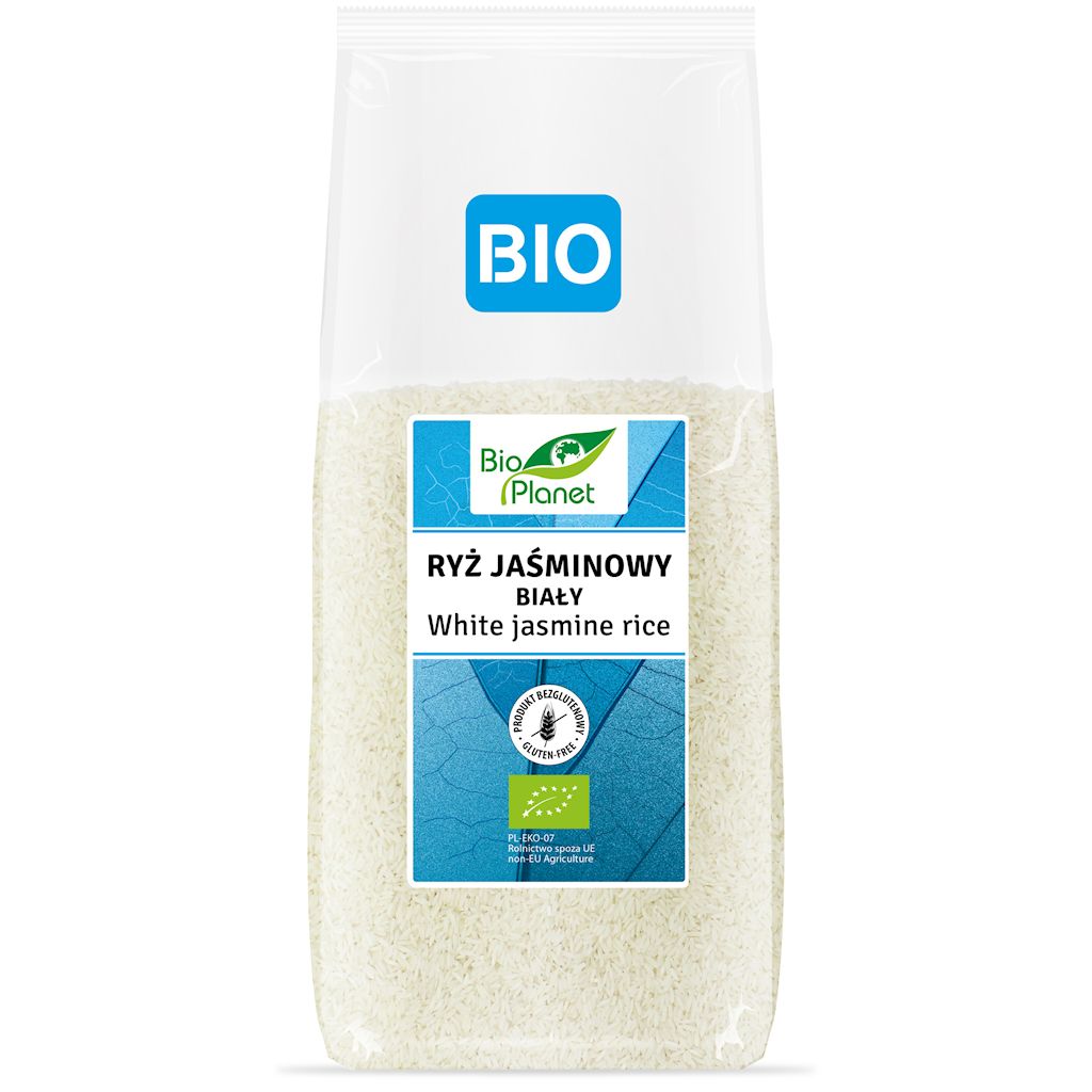 Ryż jaśminowy biały bezglutenowy bio 1 kg