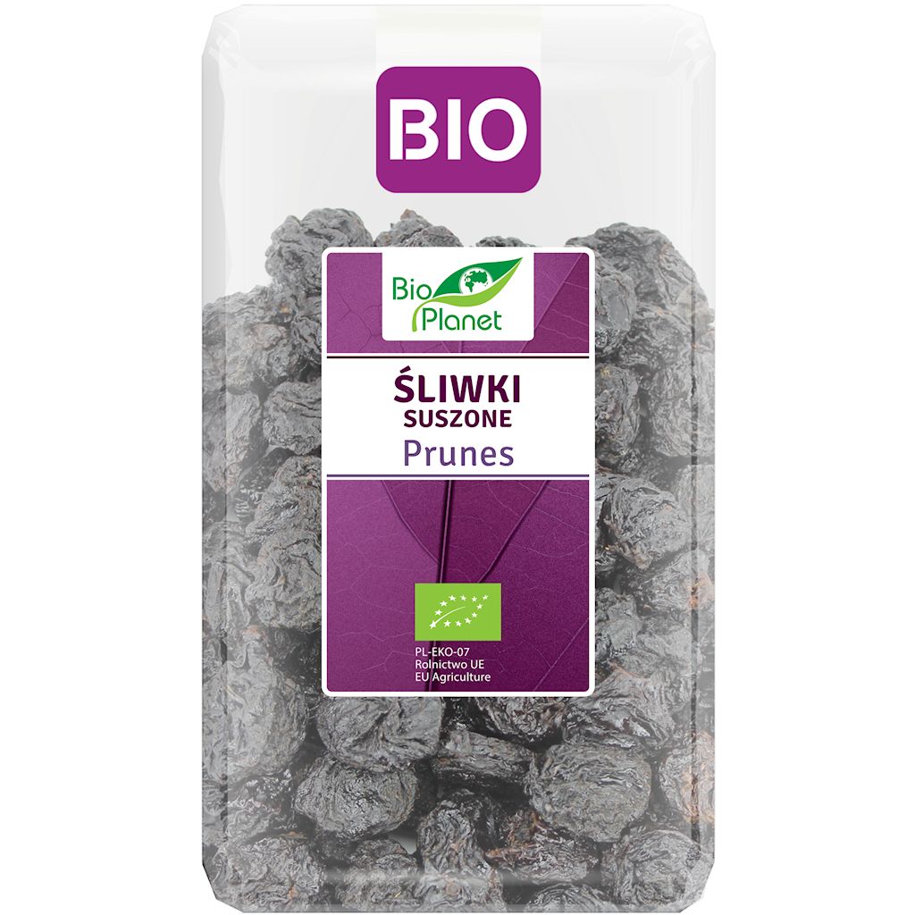 Śliwki suszone bio 1 kg