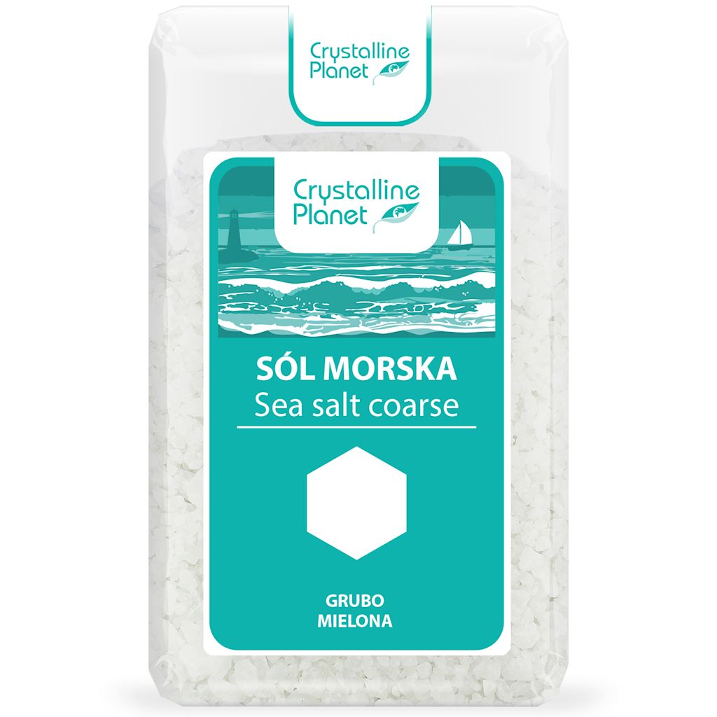 Sól morska grubo mielona 600 g
