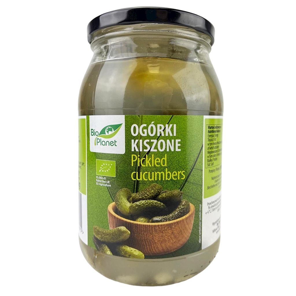 Ogórki kiszone bio 820 g (460 g)