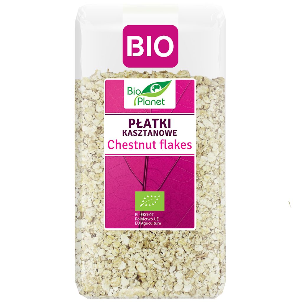 Płatki kasztanowe bio 300 g