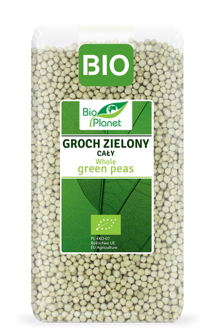 Groch zielony cały bio 500 g