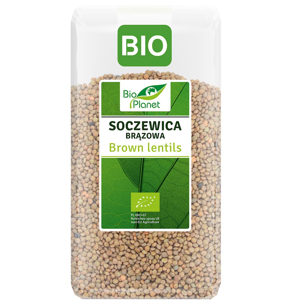 Soczewica brązowa bio 500 g