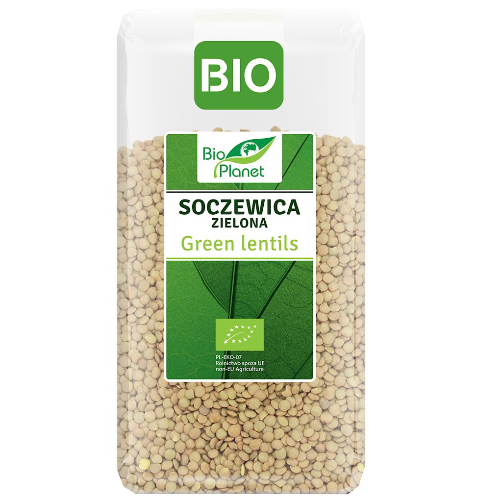 Soczewica zielona bio 500 g