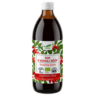SOK Z DZIKIEJ RÓŻY BIO 500 ml - BIO PLANET