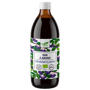 SOK Z ARONII NFC BIO 500 ml - BIO PLANET